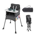 chaise haute pliable, Enlèvement ou Envoi, Neuf, Chaise pliante, Plateau amovible