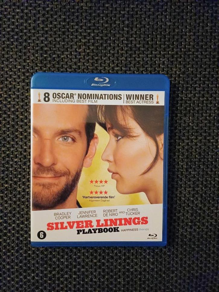Blue-ray: Silver linings playbook (David O. Russell), Cd's en Dvd's, Blu-ray, Zo goed als nieuw, Drama, Ophalen of Verzenden