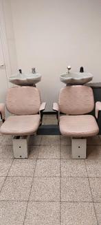 Kappersstoel - wastafels, Ophalen, Gebruikt, Steen, Wastafel