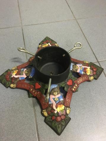 Support en fonte pour sapin de Noel, Divers