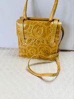 Petit sac à main design Emmy Wieleman en cuir avec imprimé, Bijoux, Sacs & Beauté, Comme neuf, Sac à main, Enlèvement ou Envoi