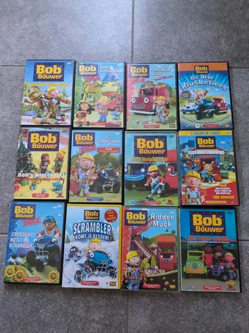DVD Bob de Bouwer (12 stuks) 1 euro per stuk, Cd's en Dvd's, Avontuur, Gebruikt, Alle leeftijden, Ophalen of Verzenden