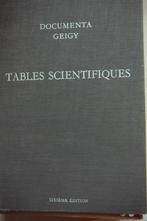 Documenta Geigy tables scientifiques rédaction : Konrad Diem, Ophalen of Verzenden, Gelezen, Natuurwetenschap