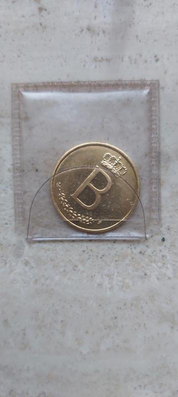 Penning Boudewijn 25jarig jubileum, Losse munt, Goud, Goud, Ophalen of Verzenden