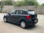 VW POLO 1.0 benzine 11/2014 met 89000km*airco*EURO 6*perfect, Start-stop-systeem, Stof, Euro 6, Zwart