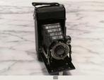 Zeiss Ikon Nettar 515/2 met 10,5cm/6.3 lens met etui, Ophalen of Verzenden, Voor 1940, Fototoestel