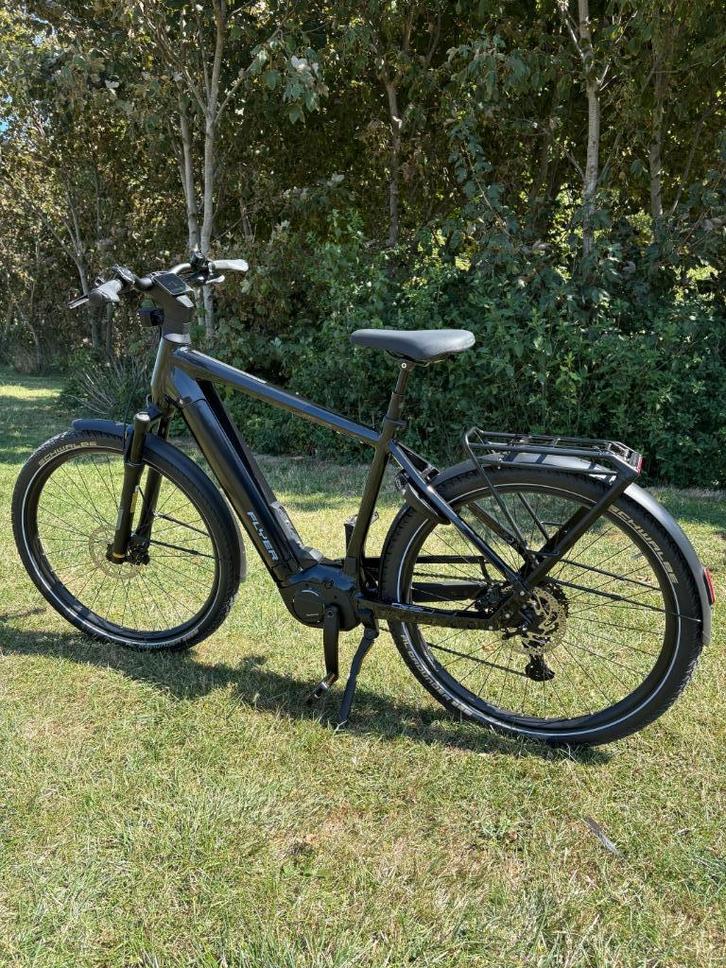 elektrische Herenfiets met garantie, Fietsen en Brommers, Fietsen | Heren | Herenfietsen, Zo goed als nieuw, Ophalen