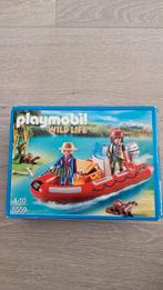 Playmobil Wild Life Rubberboot met stropers - 5559, Kinderen en Baby's, Speelgoed | Playmobil, Ophalen of Verzenden