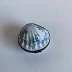 antiek schelpvormig Limoges pillendoosje, Ophalen of Verzenden