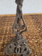 Bronzen kandelaar in Art Nouveau, Antiek en Kunst, Antiek | Brons en Koper, Ophalen of Verzenden, Brons