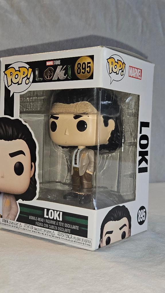 Funko Pop! MARVEL LOKI Bobble Head #895, Collections, Jouets miniatures, Comme neuf, Enlèvement ou Envoi