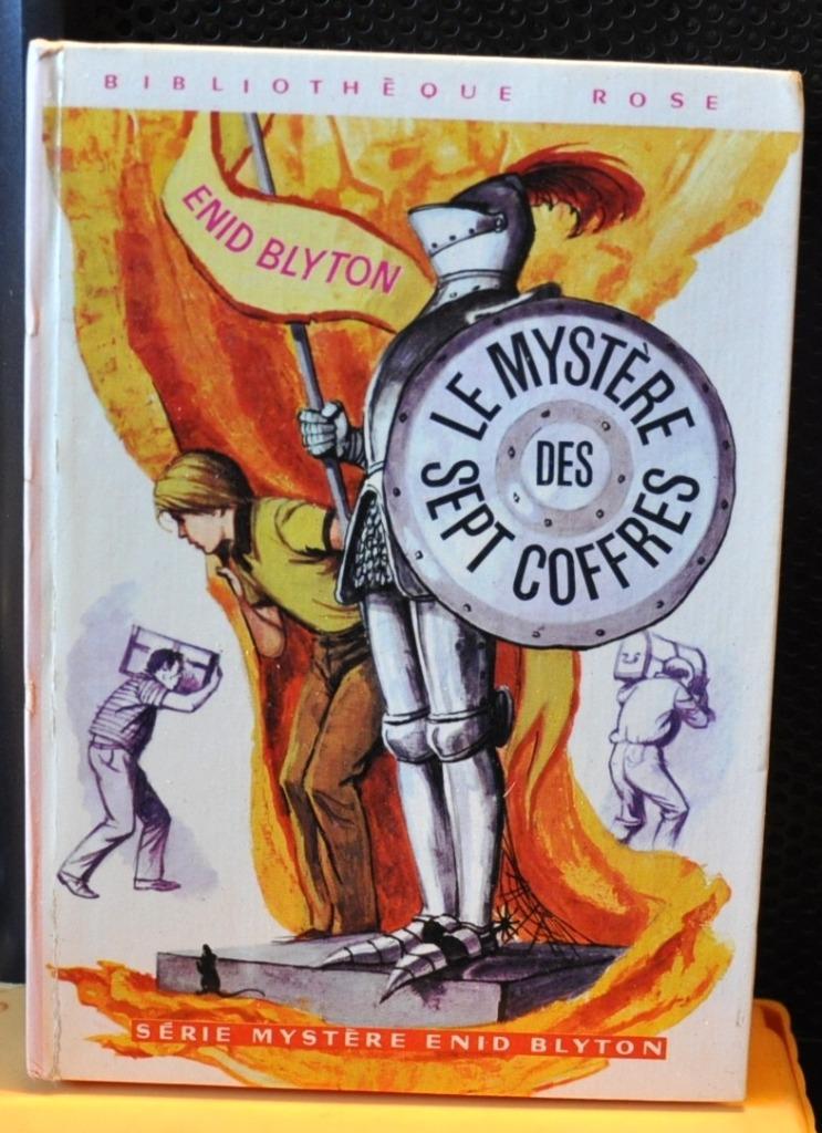 bibliotheque rose le mystere des septs coffres (x2242), Enlèvement ou Envoi, Utilisé, Enid blayton