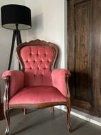 Mooie brocante roze stoel, Ophalen