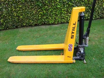 Nog steeds elektrische pallettruck beschikbaar voor biedingen