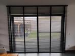 Zwarte aluminium lamellen, Huis en Inrichting, Stoffering | Gordijnen en Lamellen, Ophalen, Zo goed als nieuw