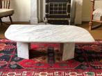 Belle table basse, marbre de Cararra, excellente qualité, Maison & Meubles, Comme neuf, 100 à 150 cm, 100 à 150 cm, Autres matériaux