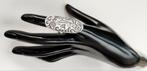 Prachtige, grote 925 zilveren Maori tribale ring, Handtassen en Accessoires, Ringen, Ophalen of Verzenden
