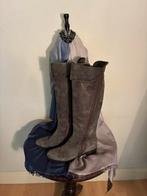 LE PEPE ITALIAN HIGH BOOTS WOMEN GREY *39, Kleding | Dames, Schoenen, Ophalen of Verzenden, Grijs