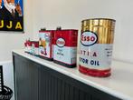 De vieux bidons d'huile Esso rares !, Utilisé, Enlèvement ou Envoi, Panneau publicitaire