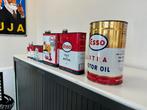Oude Zeldzame Esso olie blikken !, Verzamelen, Merken en Reclamevoorwerpen, Ophalen of Verzenden, Gebruikt, Reclamebord