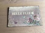 Wandplaat Belle Fleur, Ophalen of Verzenden, Gebruikt