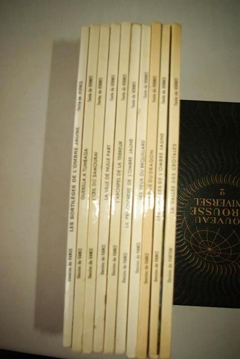 Bob Morane Lot de 10 BD anciennes en EO TBE de 1969 à 1976, Boeken, Stripverhalen, Gelezen, Complete serie of reeks, Ophalen of Verzenden