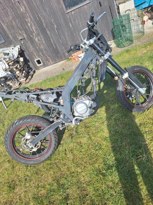 125cc Brommer project, Fietsen en Brommers, Minibikes, Midibikes en Pitbikes, Gebruikt, Ophalen