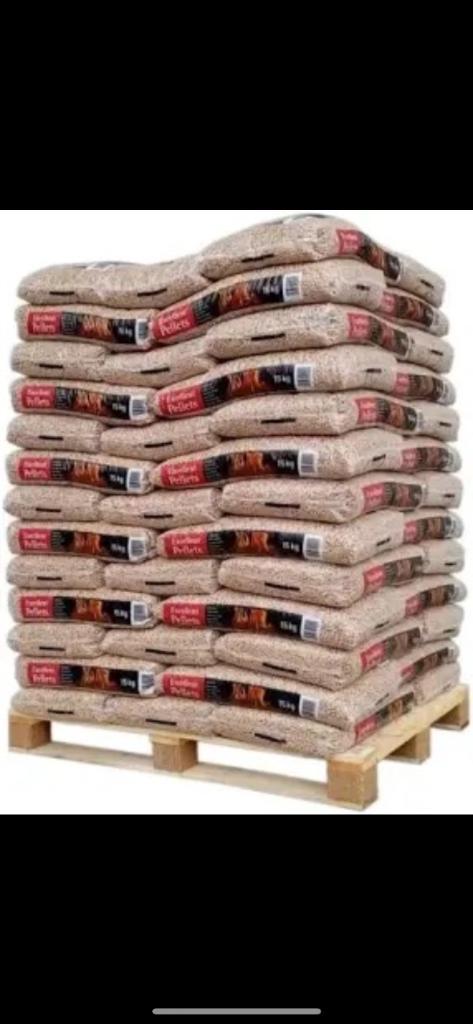 Palette de pellet 65 sacs 100% résineux, Tuin en Terras, Brandhout, Ophalen of Verzenden