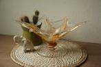 Vintage italiaans amber glas sterkom, Antiek en Kunst, Ophalen of Verzenden