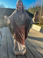 Groot jezus beeld, licht beschadigd, Antiek en Kunst, Ophalen