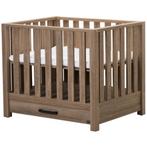 Babypark/babybox hout met lade TWF Jasper+matras ABZ dolfijn, Ophalen, Gebruikt, Rechthoekig, In hoogte verstelbaar