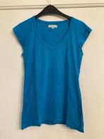 Blauwe t-shirt V-hals - Essentiel Antwerp - T3, Kleding | Dames, Blauw, Maat 42/44 (L), Ophalen of Verzenden, Gedragen