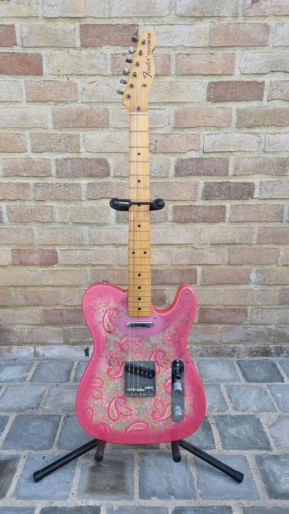 Fender Telecaster Pink Paisley 1986, Muziek en Instrumenten, Snaarinstrumenten | Gitaren | Elektrisch, Gebruikt, Solid body, Fender
