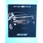 Chevy Trucks Brochure 2002 #1 Engels, Livres, Autos | Brochures & Magazines, Utilisé, Enlèvement ou Envoi