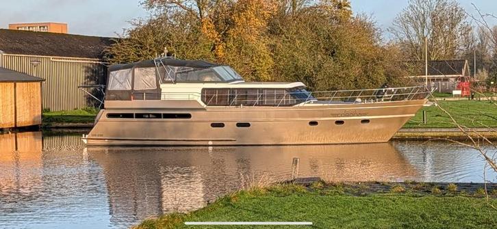 Van der valk Continental 1500 cabrio. 14,95 x 4,80, Watersport en Boten, Motorboten en Motorjachten, Gebruikt, Staal, 12 meter of meer