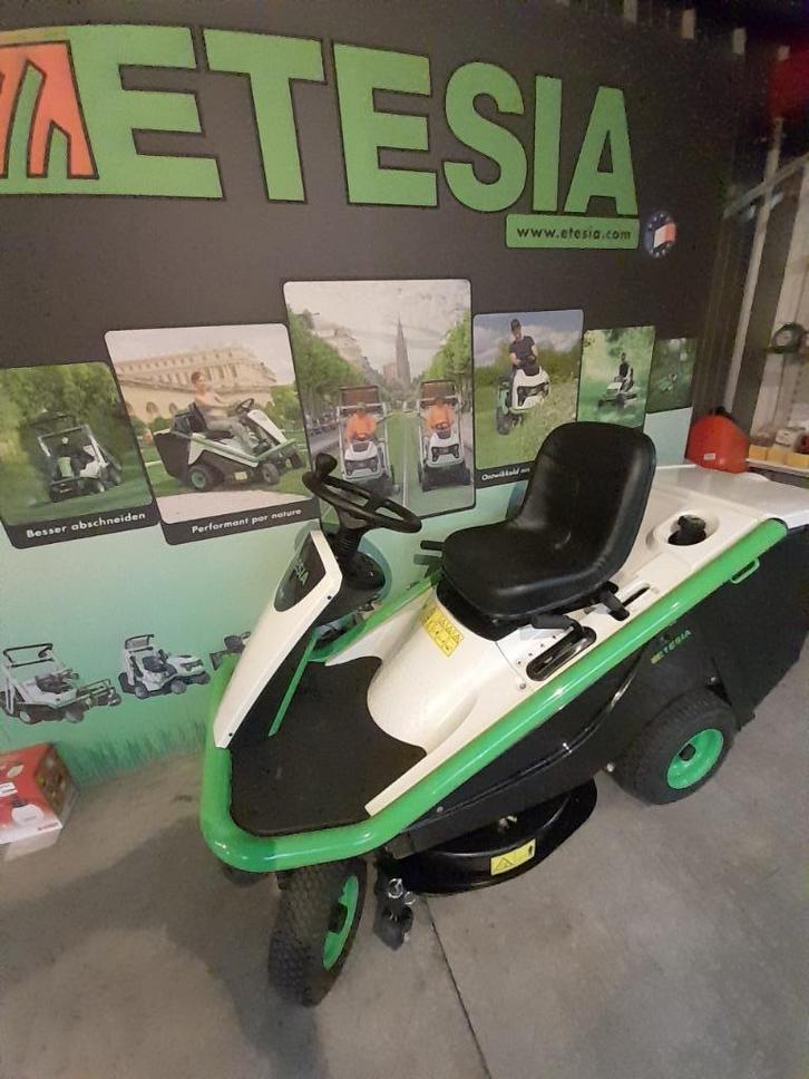 Zitmaaier Etesia Hydro80 uit demopark, Tuin en Terras, Zitmaaiers, Zo goed als nieuw, Minder dan 90 cm, Elektrische starter, Mulchfunctie