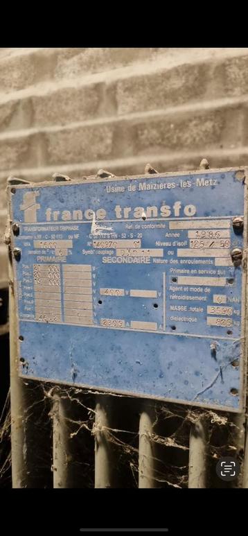 3 transformateur electrique beschikbaar voor biedingen