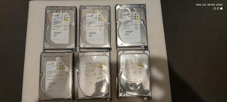 Lot de 6 Seagate Constellation ES ST2000NM0001 2TB SAS=12Tbb, Computers en Software, Harde schijven, Gebruikt, Server, Intern