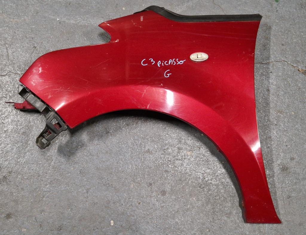Aile gauche CITROEN C3 PICASSO conducteur C3PICASSO rouge, Autos : Pièces & Accessoires, Carrosserie & Tôlerie, Gauche, Enlèvement
