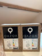 2x Zwart mat inbouwspot Qazqa, Huis en Inrichting, Metaal of Aluminium, Nieuw, Ophalen of Verzenden, Inbouw