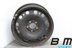 1 losse 15 inch stalen velg VW Polo 6R 6R0601027R, Auto-onderdelen, Gebruikt, Velg(en)