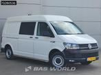 Volkswagen Transporter 150PK Automaat L2H2 Navi Airco Cruise, Auto's, Bestelwagens en Lichte vracht, Automaat, Stof, Gebruikt