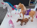 Poppen/barbies + paarden, Kinderen en Baby's, Speelgoed | Poppen, Gebruikt, Ophalen of Verzenden
