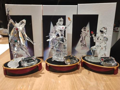 Swarovski: Pierrot, Colombine & Harlequin, Verzamelen, Swarovski, Zo goed als nieuw, Ophalen