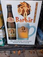 Pvc reclameplaat barbar., Verzamelen, Biermerken, Ophalen of Verzenden