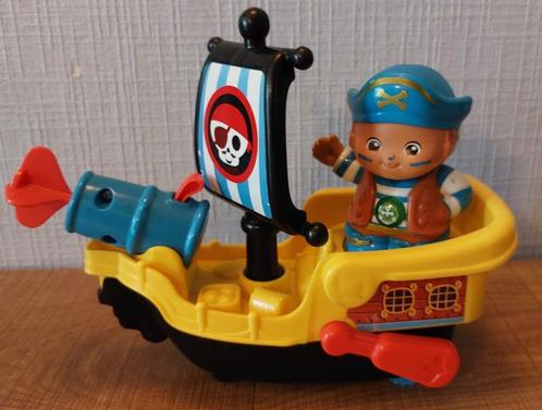VTech Vrolijke Vriendjes Pim Piraat & Boot - Speelset, Kinderen en Baby's, Speelgoed | Vtech, Zo goed als nieuw, 6 maanden tot 2 jaar