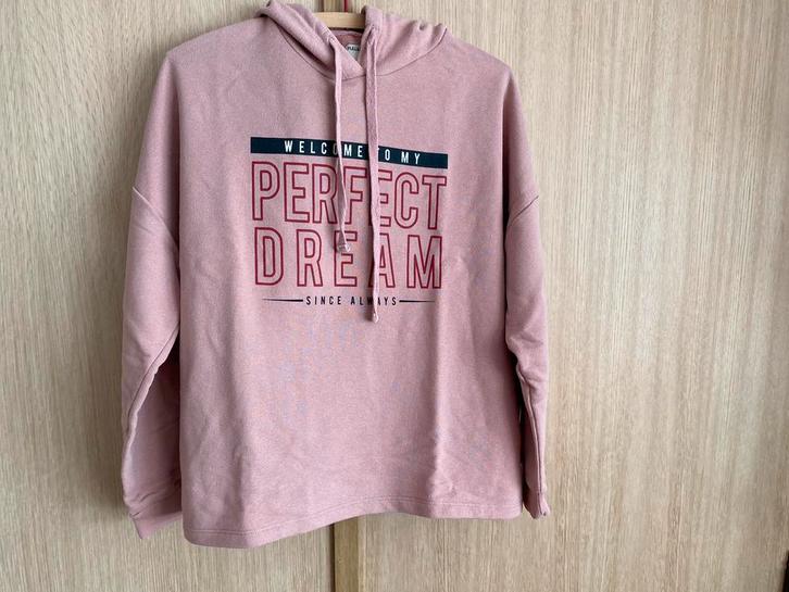 Sweat-shirt   Pull&Bear    Maat S, Kleding | Dames, Truien en Vesten, Zo goed als nieuw, Maat 36 (S), Roze, Ophalen of Verzenden