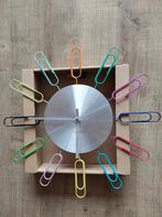 Design wandklok, Huis en Inrichting, Woonaccessoires | Klokken, Ophalen of Verzenden, Zo goed als nieuw, Analoog, Wandklok