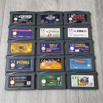 15 GBA games beschikbaar voor biedingen