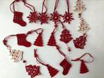 Kerst en kerstboom decoratie rood, Diversen, Ophalen of Verzenden, Zo goed als nieuw